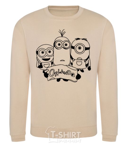 Sweatshirt Orlando Minions sand фото