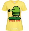 Women's T-shirt Doodle jumр cornsilk фото