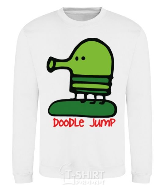 Sweatshirt Doodle jumр White фото