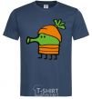 Men's T-Shirt Doodle jumr carrots navy-blue фото