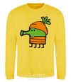 Sweatshirt Doodle jumr carrots yellow фото