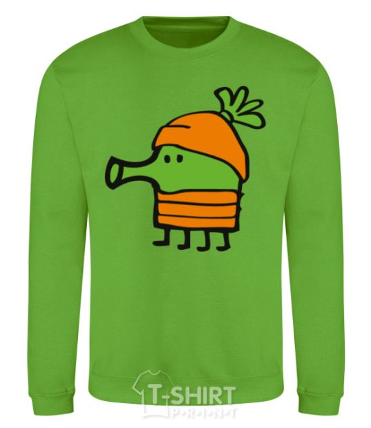 Sweatshirt Doodle jumr carrots orchid-green фото