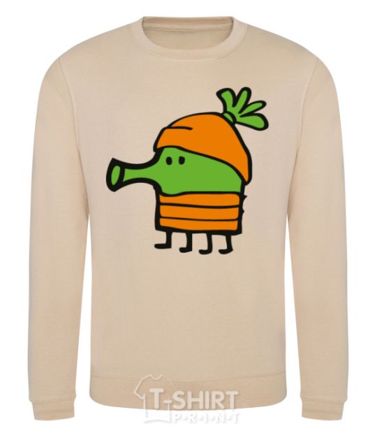 Sweatshirt Doodle jumr carrots sand фото