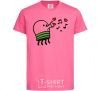 Kids T-shirt Doodle jumr hearts heliconia фото