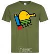 Men's T-Shirt Doodle jumr rocket millennial-khaki фото