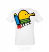 Men's T-Shirt Doodle jumr rocket White фото