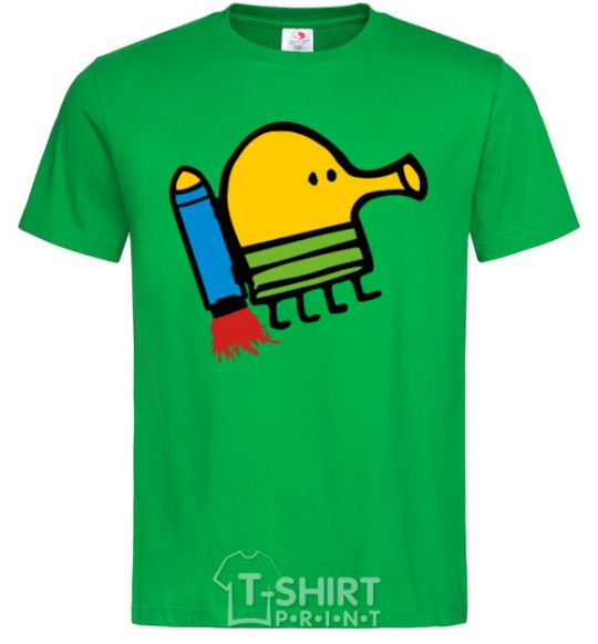 Men's T-Shirt Doodle jumr rocket kelly-green фото