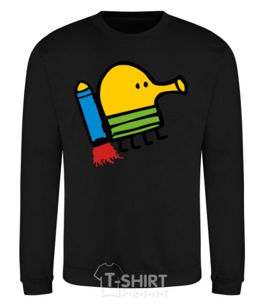 Sweatshirt Doodle jumr rocket black фото