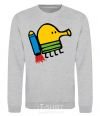 Sweatshirt Doodle jumr rocket sport-grey фото