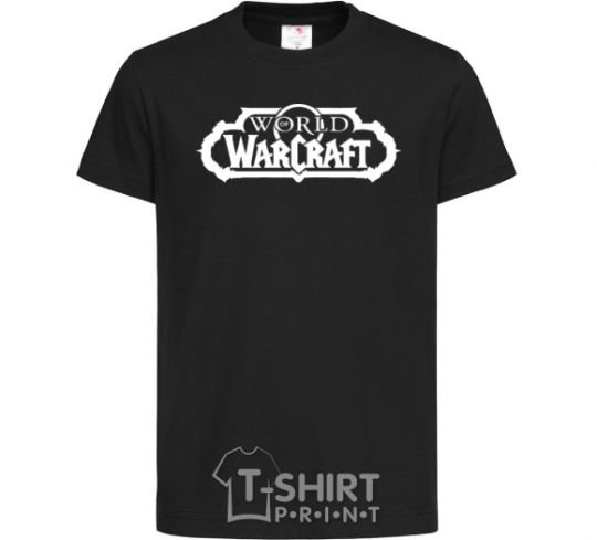 Детская футболка World of Warcraft Черный фото