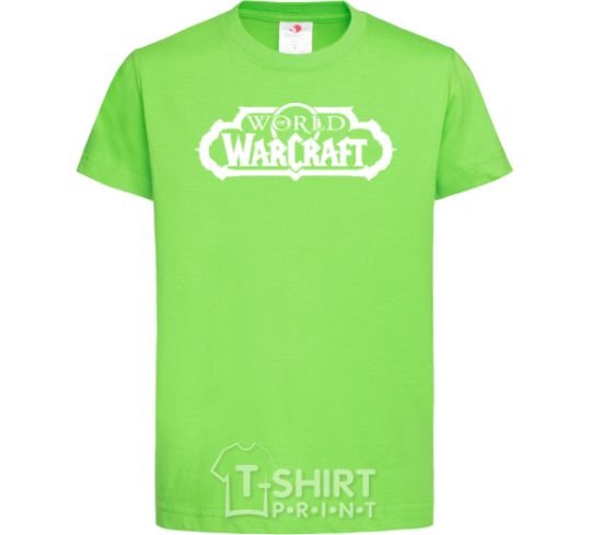 Kids T-shirt World of Warcraft orchid-green фото