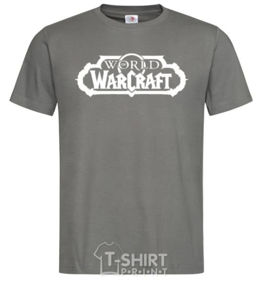 Men's T-Shirt World of Warcraft dark-grey фото