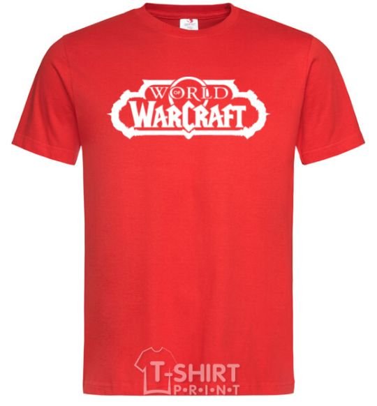 Men's T-Shirt World of Warcraft red фото