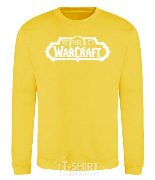 Sweatshirt World of Warcraft yellow фото