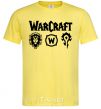 Men's T-Shirt Warcraft symbols cornsilk фото