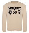 Sweatshirt Warcraft symbols sand фото