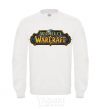 Sweatshirt Warcraft color logo White фото