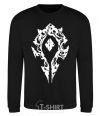 Sweatshirt World of Warcraft sign black фото