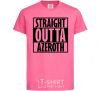 Kids T-shirt Straight outta azeroth heliconia фото