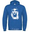 Men`s hoodie The Dark Lady royal фото