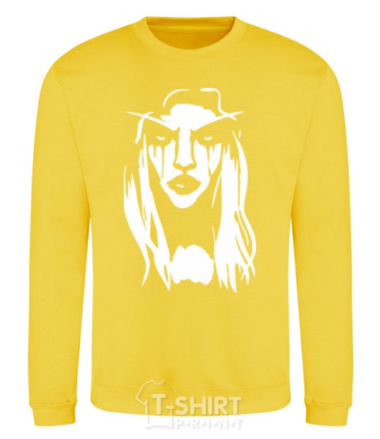 Sweatshirt The Dark Lady yellow фото