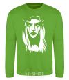 Sweatshirt The Dark Lady orchid-green фото