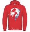 Men`s hoodie Towelliee Logo bright-red фото