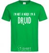 Мужская футболка I am not a nerd i am druid Зеленый фото