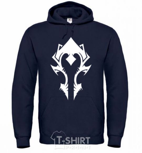 Men`s hoodie Horde crest navy-blue фото