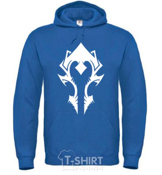 Men`s hoodie Horde crest royal фото