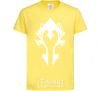 Детская футболка Horde crest Лимонный фото