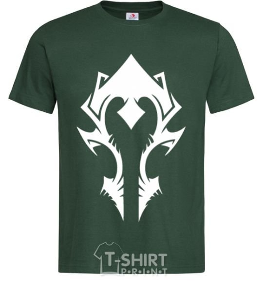 Мужская футболка Horde crest Темно-зеленый фото