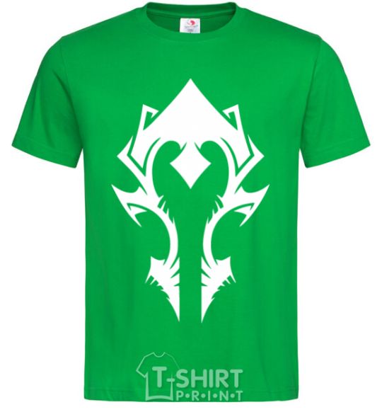Мужская футболка Horde crest Зеленый фото