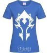 Женская футболка Horde crest Ярко-синий фото