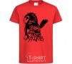 Kids T-shirt Warcraft Elf red фото