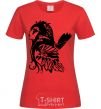 Women's T-shirt Warcraft Elf red фото