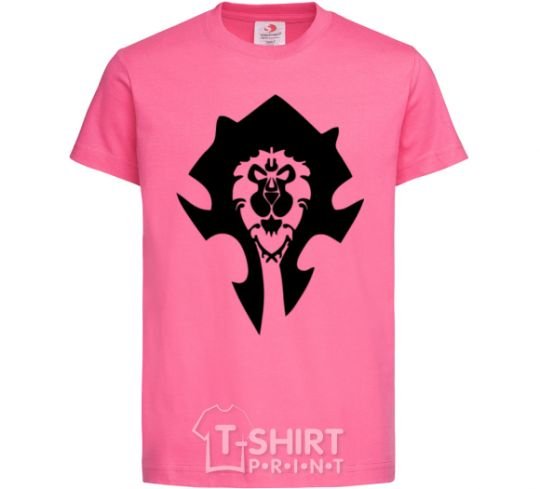 Kids T-shirt The Bifactional Warcraft Symbol heliconia фото