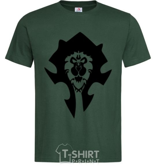 Men's T-Shirt The Bifactional Warcraft Symbol bottle-green фото