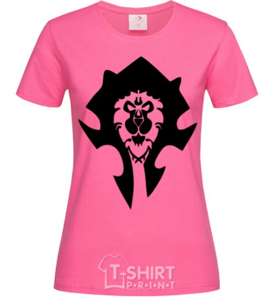 Women's T-shirt The Bifactional Warcraft Symbol heliconia фото