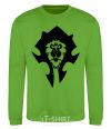Sweatshirt The Bifactional Warcraft Symbol orchid-green фото
