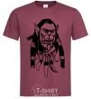 Men's T-Shirt Durotan burgundy фото