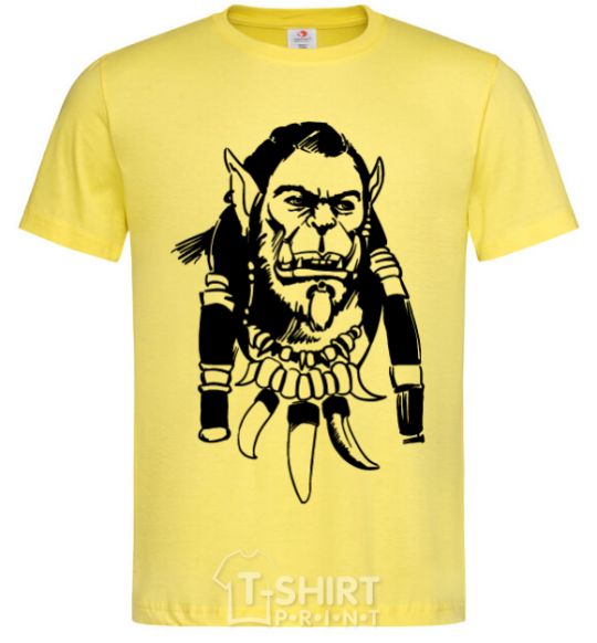 Мужская футболка Durotan Лимонный фото