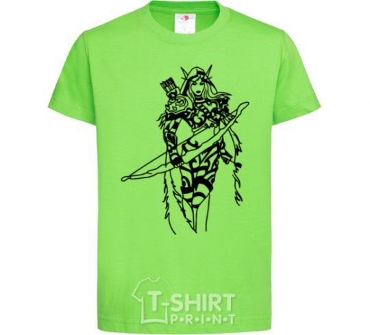 Kids T-shirt Windrunner orchid-green фото