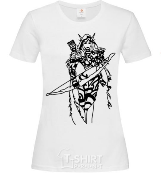 Women's T-shirt Windrunner White фото