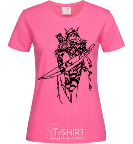 Women's T-shirt Windrunner heliconia фото