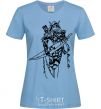 Women's T-shirt Windrunner sky-blue фото