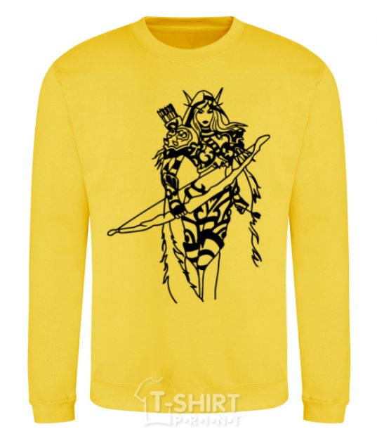 Sweatshirt Windrunner yellow фото