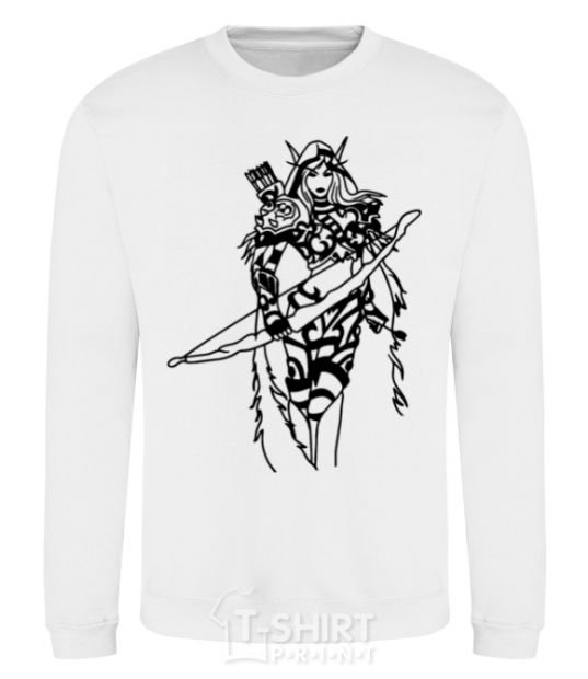 Sweatshirt Windrunner White фото