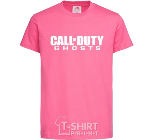 Kids T-shirt Call of Duty ghosts heliconia фото