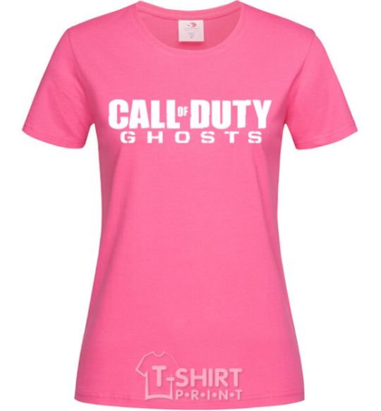 Women's T-shirt Call of Duty ghosts heliconia фото